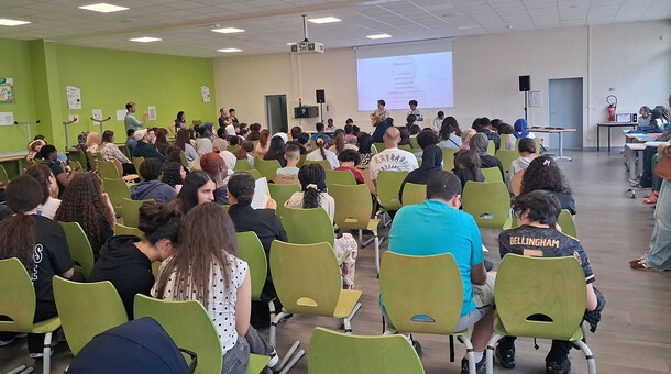 Photo de groupe collège